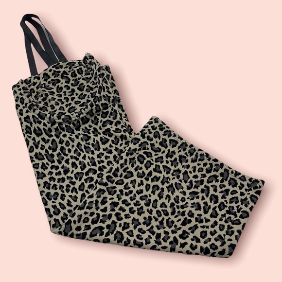 Bodyslimmers by Nancy Ganz| Leopard print body slimmer shaper dress Adj Straps - Picture 14 of 14